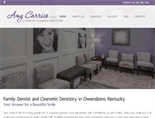 Tablet Screenshot of owensboro-dentist.com